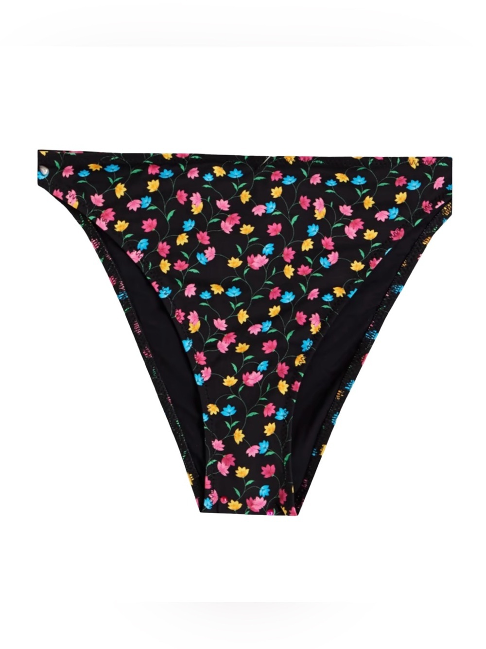 Solid & Striped Elsa Floral Print Low Rise Bikini Swim Bottom NWT Size S